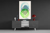 Abstract Circles Glass Wall Art by Insigneart USA