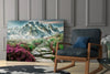 Footpath to Mountains Glass Wall Art by Insigneart USA