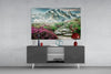 Footpath to Mountains Glass Wall Art by Insigneart USA
