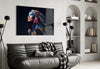 Red Indian Glass Wall Art by Insigneart USA