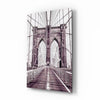 Brooklyn Bridge Glass Wall Art by Insigneart USA