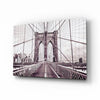 Brooklyn Bridge Glass Wall Art by Insigneart USA