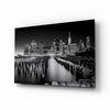 City Night Glass Wall Art by Insigneart USA