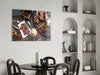 Chocolate Glass Wall Art by Insigneart USA