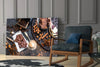 Chocolate Glass Wall Art by Insigneart USA