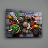 Spices Glass Wall Art by Insigneart USA
