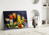 Cocktails Glass Wall Art by Insigneart USA