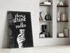 Vodka Glass Wall Art by Insigneart USA