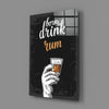 Rum Glass Wall Art by Insigneart USA
