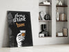 Rum Glass Wall Art by Insigneart USA