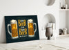 Beer Glass Wall Art by Insigneart USA