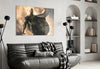 Black Adam Glass Wall Art by Insigneart USA
