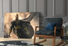 Black Adam Glass Wall Art by Insigneart USA