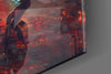 Darth Vader vs Ahsoka Tano Glass Wall Art by Insigneart USA