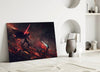 Darth Vader vs Ahsoka Tano Glass Wall Art by Insigneart USA