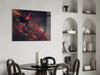 Darth Vader vs Ahsoka Tano Glass Wall Art by Insigneart USA
