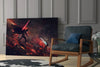 Darth Vader vs Ahsoka Tano Glass Wall Art by Insigneart USA