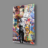 Banksy, Love is the Answer Glass Wall Art by Insigneart USA