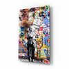 Banksy, Love is the Answer Glass Wall Art by Insigneart USA