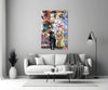 Banksy, Love is the Answer Glass Wall Art by Insigneart USA
