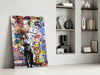 Banksy, Love is the Answer Glass Wall Art by Insigneart USA