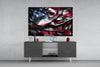 Flag of the United States Glass Wall Art by Insigneart USA