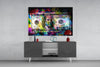100 Dollars Glass Wall Art by Insigneart USA