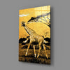 Giraffe Glass Wall Art by Insigneart USA