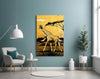 Giraffe Glass Wall Art by Insigneart USA