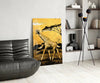 Giraffe Glass Wall Art by Insigneart USA