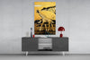 Giraffe Glass Wall Art by Insigneart USA