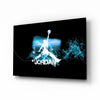 Michael Jordan Glass Wall Art by Insigneart USA