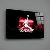 Michael Jordan Glass Wall Art by Insigneart USA