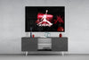 Michael Jordan Glass Wall Art by Insigneart USA