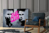 Fight Club Poster Glass Wall Art by Insigneart USA