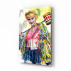 Harley Quinn Glass Wall Art by Insigneart USA