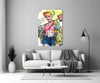 Harley Quinn Glass Wall Art by Insigneart USA