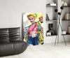 Harley Quinn Glass Wall Art by Insigneart USA