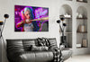 Harley Quinn Glass Wall Art by Insigneart USA