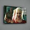 Harley Quinn Glass Wall Art by Insigneart USA