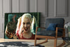 Harley Quinn Glass Wall Art by Insigneart USA