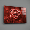 Superman Glass Wall Art by Insigneart USA