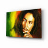 Bob Marley Glass Wall Art by Insigneart USA