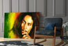 Bob Marley Glass Wall Art by Insigneart USA