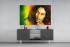 Bob Marley Glass Wall Art by Insigneart USA