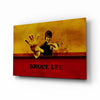 Bruce Lee Glass Wall Art by Insigneart USA