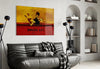 Bruce Lee Glass Wall Art by Insigneart USA