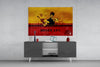 Bruce Lee Glass Wall Art by Insigneart USA