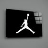 Air Jordan Glass Wall Art by Insigneart USA