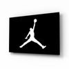 Air Jordan Glass Wall Art by Insigneart USA